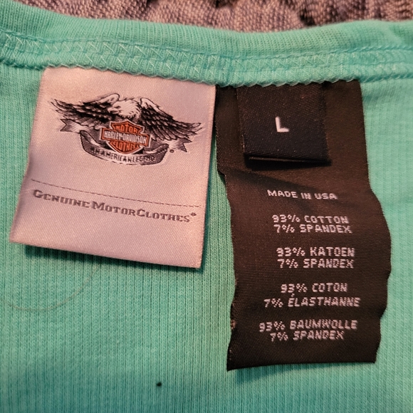 Gently used Harley Davidson Muscle Tank Top - Picture 3 of 3